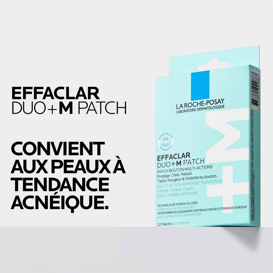 La Roche-Posay Effaclar Patch Anti-Imperfections DUO+M | 22 Patchs