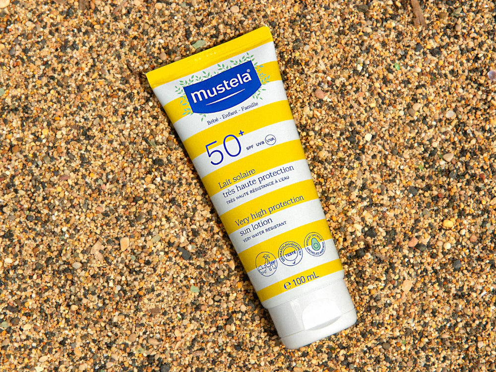 MUSTELA Lait Solaire très haute protection SPF 50+