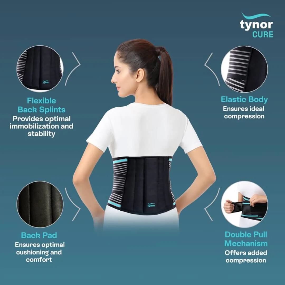 Tynor Ceinture Lombaire Sacrée A06 – Ceinture Dos & Support Lombaire