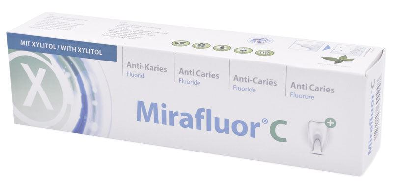 Miradent Dentifrice Mirafluor C – Protection Fluorée Émail