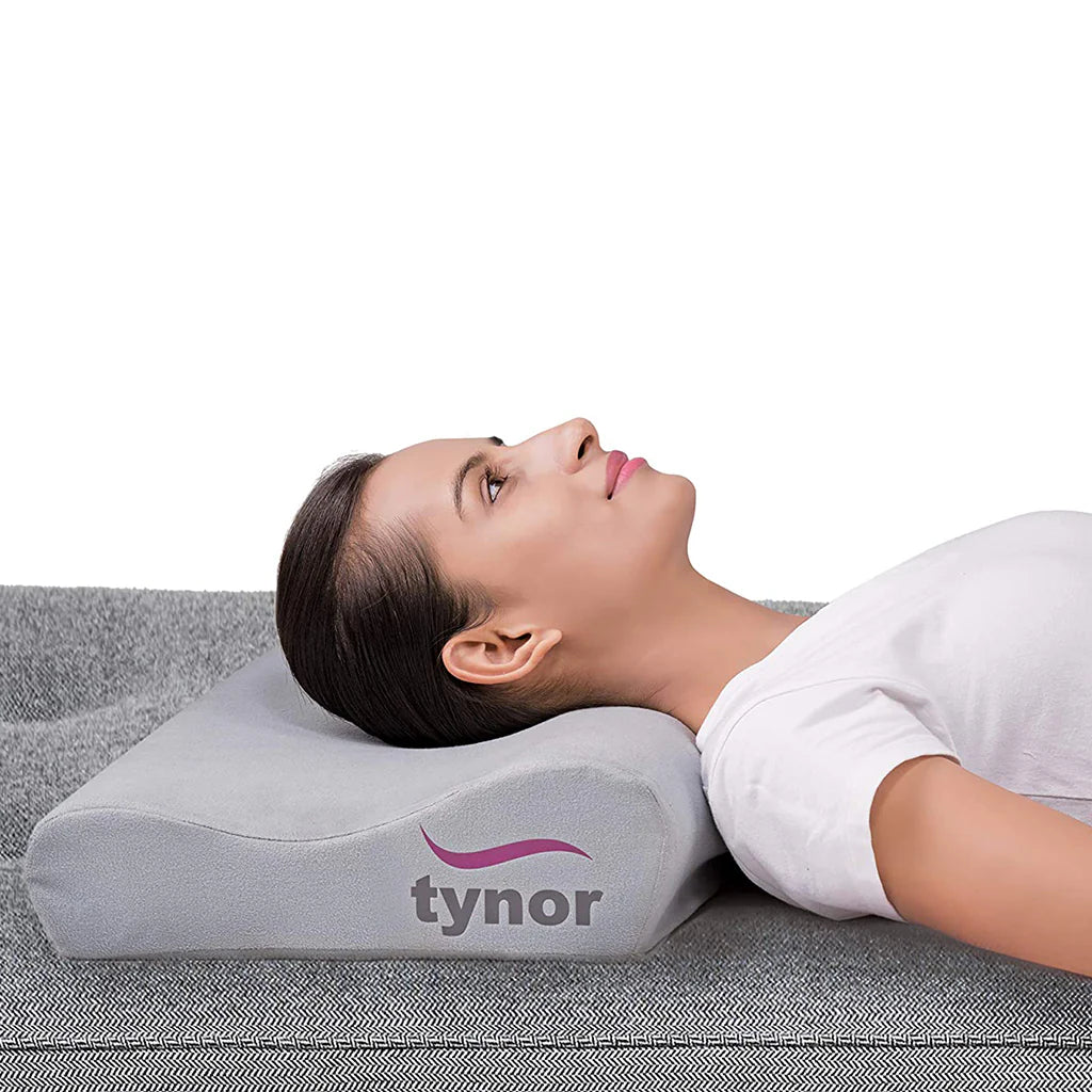 Tynor Oreiller Cervical Contouré B19 – Coussin Orthopédique pour Soutien du Cou