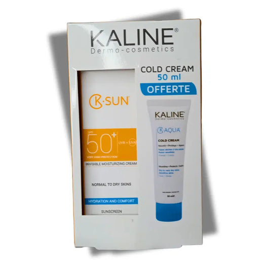 KALINE ECRAN SOLAIRE + CREME HYDRATANT 