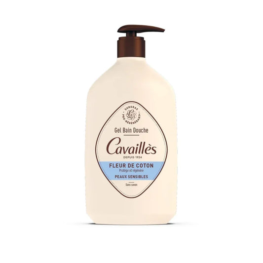 Rogé Cavaillès Gel Surgras Actif Bain Douche Fleur de Coton 1L