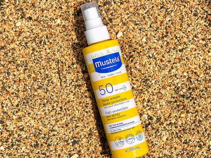 MUSTELA Spray Solaire haute protection SPF 50 200ML