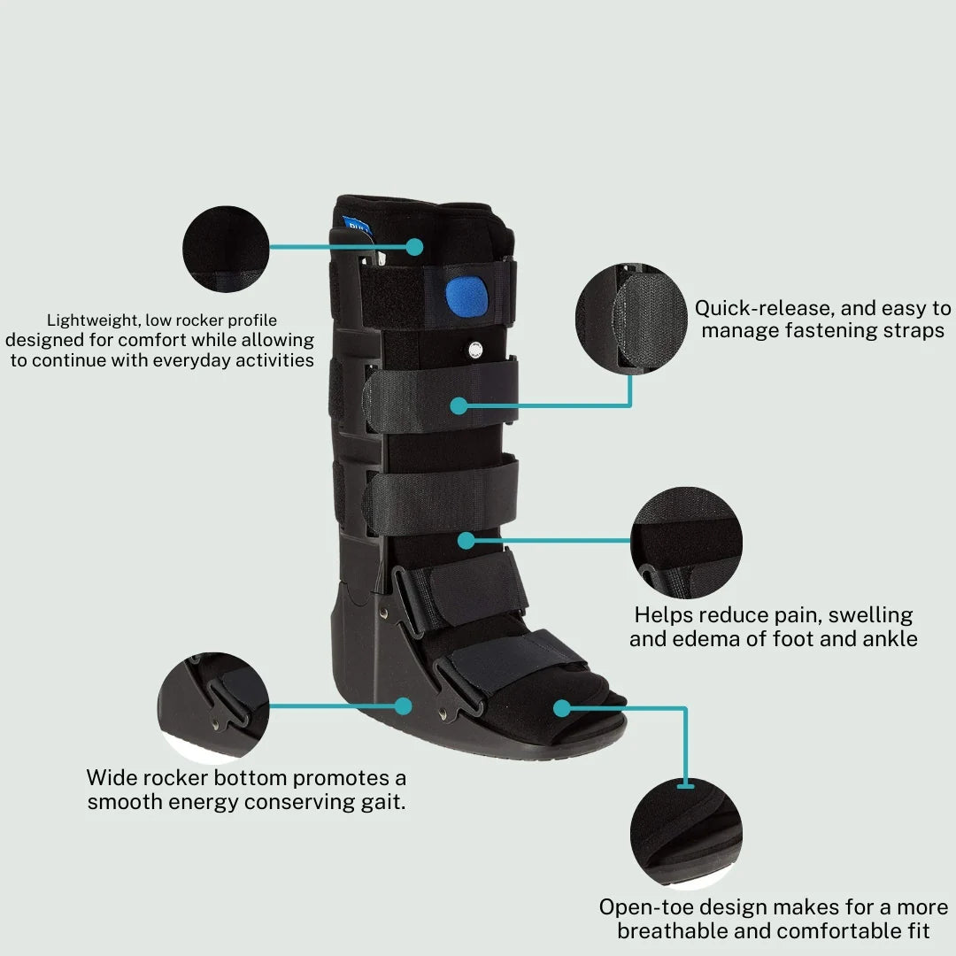 Tynor Botte de Marche Longue à Air D51 – Walker Boot Air (Long)