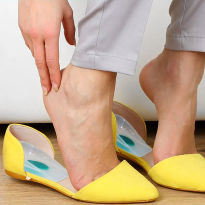 Tynor Coupelle Talonnière en Silicone avec Gel (Paquet de 2) – Soulagement Douleur Talon & Confort Ultime