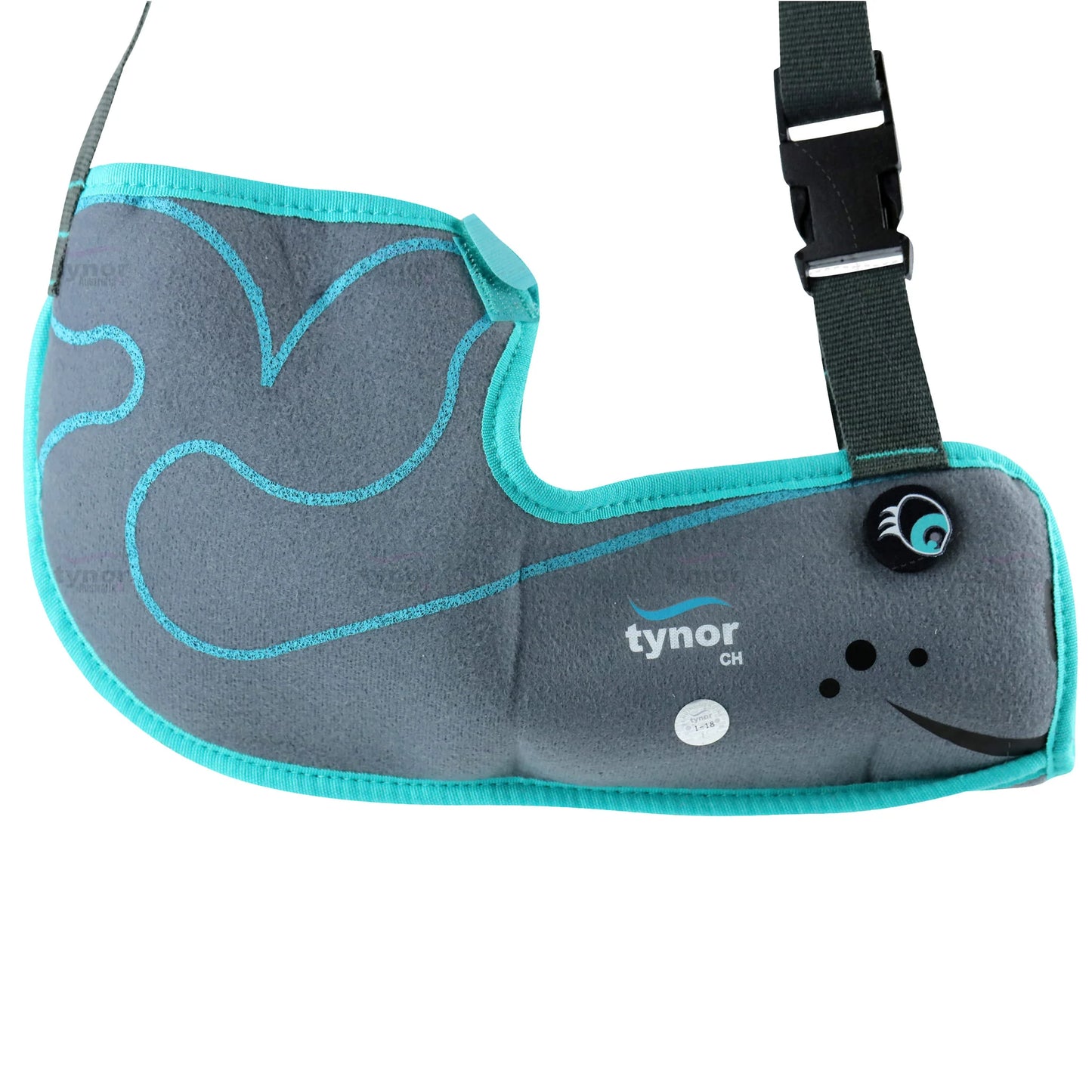 Tynor Écharpe Bras Enfant C02 – Pouch Arm Sling avec Design Baleine