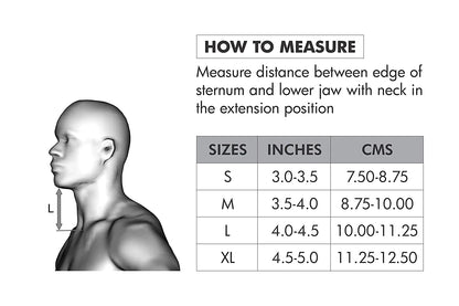 Tynor Collier Cervical SEMI REGIDE B02 – Avec Support pour Cou & Immobilisation