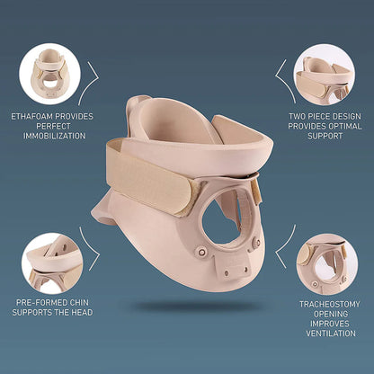 Tynor Orthèse Cervicale Philadelphia B05 – Collier Plastazote de Soutien Cou