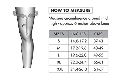 Tynor Genouillère Élastique avec Charnières D08 – Elastic Knee Support Brace