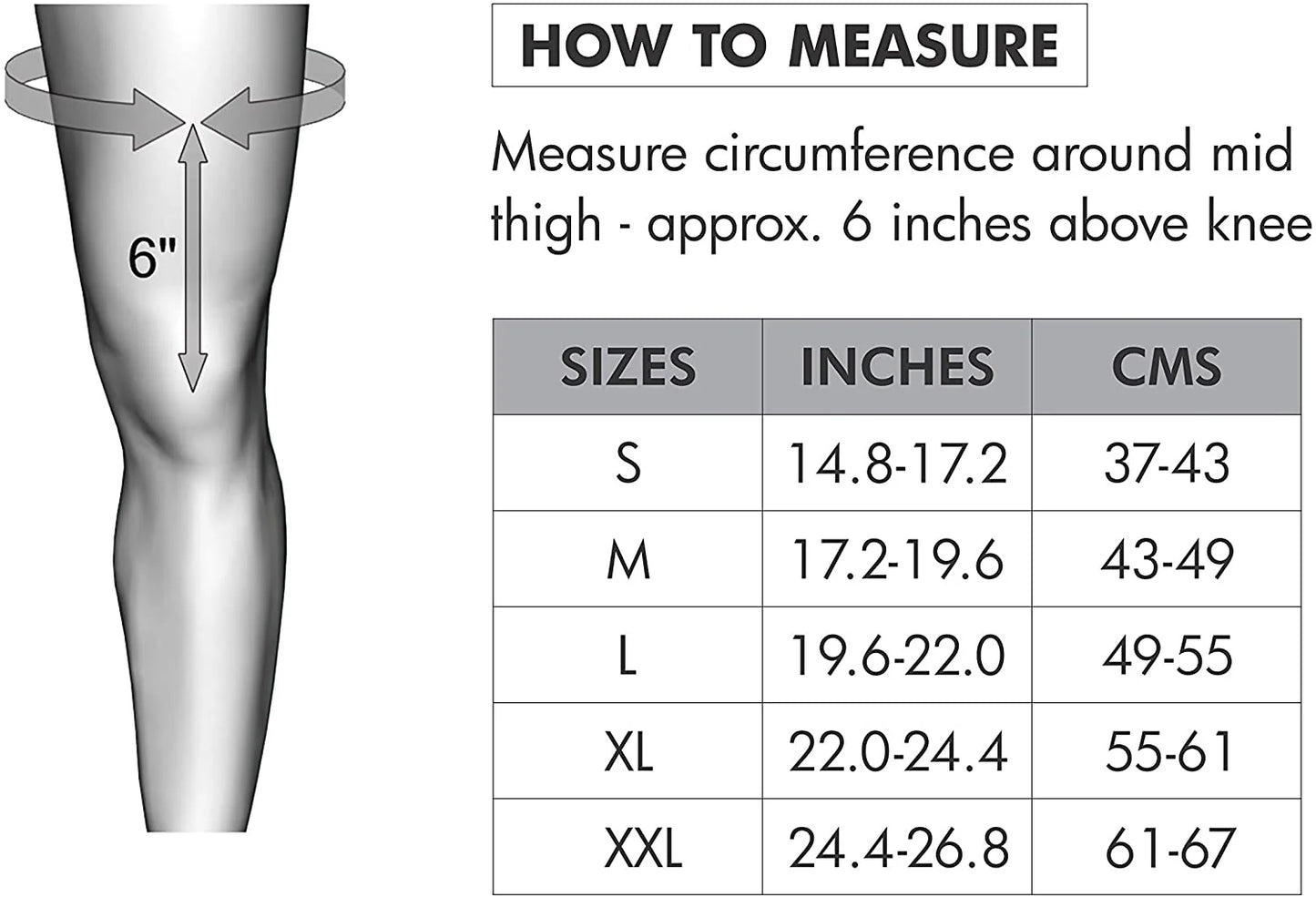 Tynor Genouillère Ouverte avec Anneau Rotulien D07 – Knee Brace Open Patella Ring