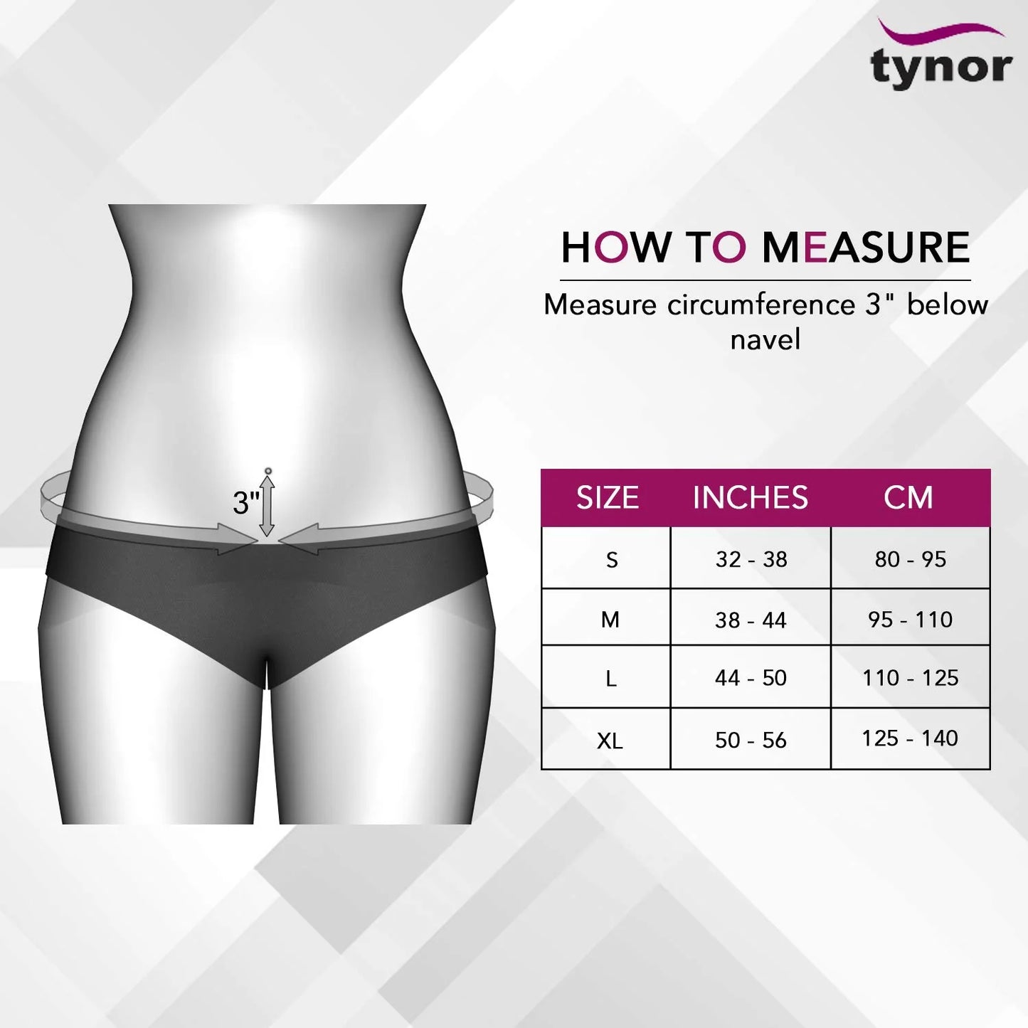 Tynor Ceinture de Grossesse A20 – Soutien Lombaire & Soulagement Douleurs Dorsales