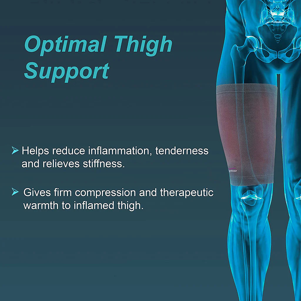 Tynor Support Cuisse & Ischio-Jambiers D14 – Thigh/Hamstring Support Sans Latex