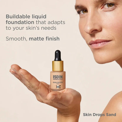 ISDIN Skin Drops Sand – Fond de Teint Liquide 15ml