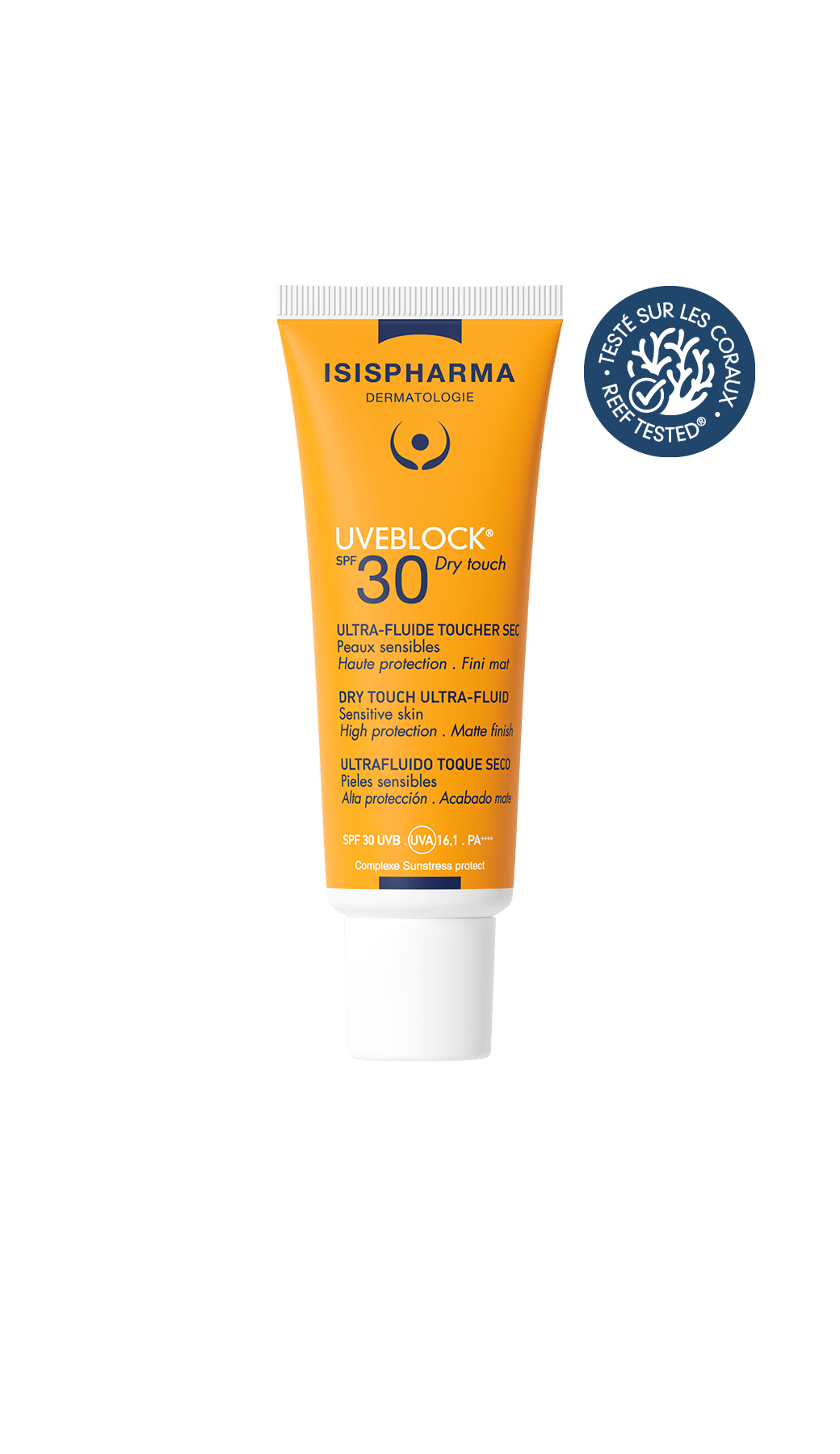 ISISPHARMA Pack Unitone 4 White Crème + UVB 30 Dry Touch Invisible – Soin éclat & solaire