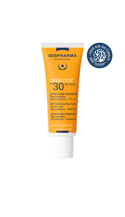 ISISPHARMA Pack Unitone 4 White Crème + UVB 30 Dry Touch Invisible – Soin éclat & solaire