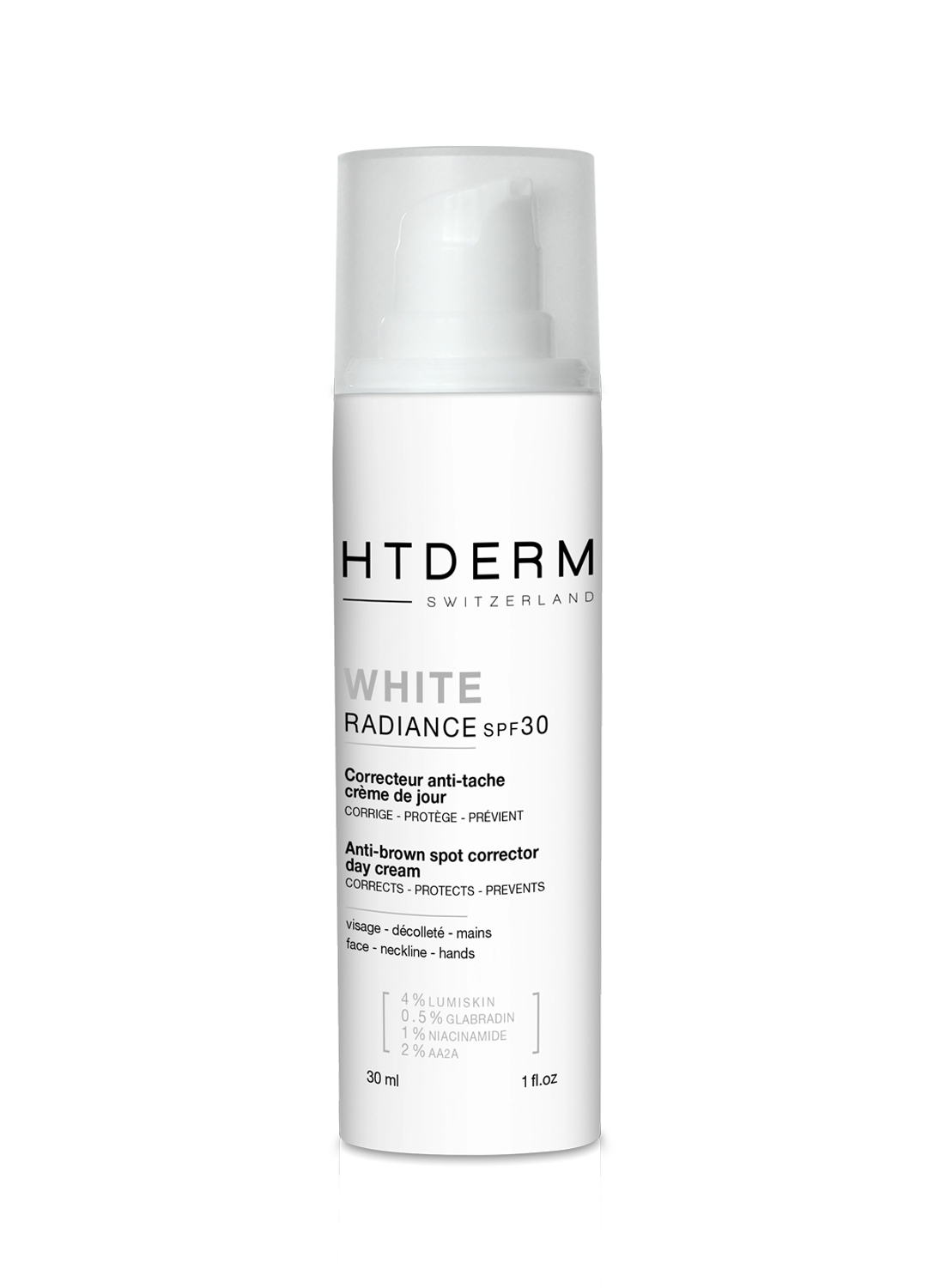 HT DERM WHITE RADIANCE SPF 30 CREME 30ml