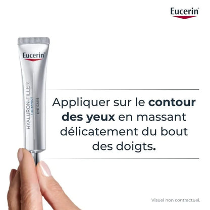 Eucerin Hyaluron-Filler Crème Yeux 15ml – Anti-Rides & Réduction des Cernes