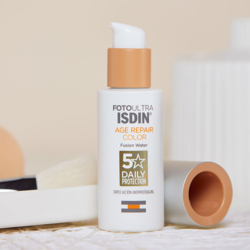 ISDIN Fotoultra Age Repair Color SPF50 – Fluide Anti-Âge Teinté 50ml