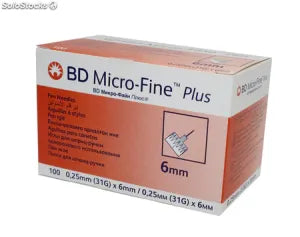 BD MICRO-FINE PLUS AIGUILLE INSULINE 32G/6MM