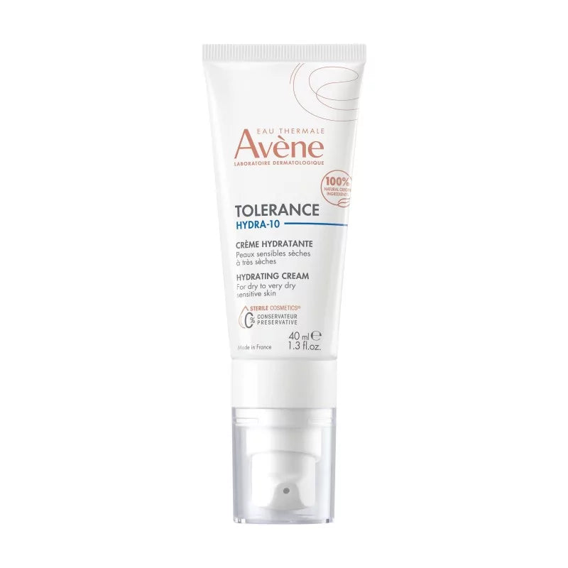 Avène Tolérance Hydra-10 Crème 40ml – Hydratation Naturelle & Douceur