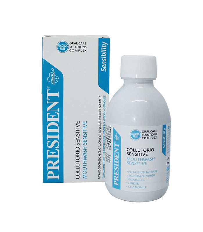 Président Bain de Bouche Sensitive 200ml – Soulage les gencives sensibles
