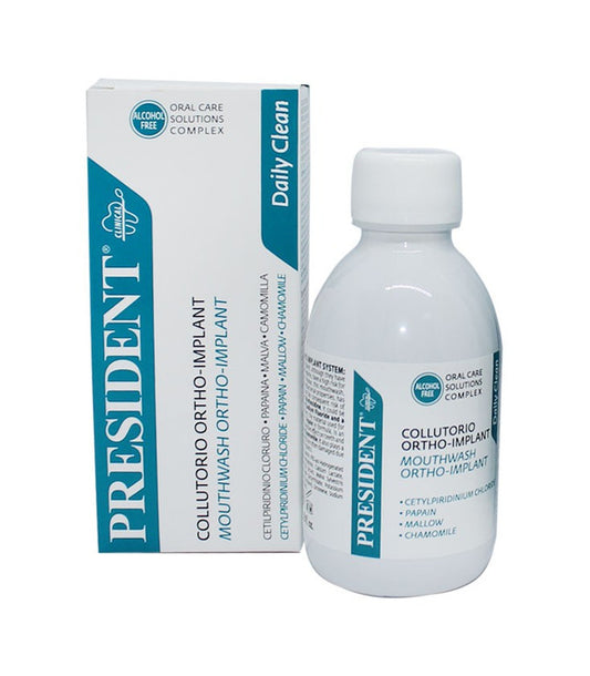 Président Bain de Bouche Ortho Implant 200ml – Soin après orthodontie & implants