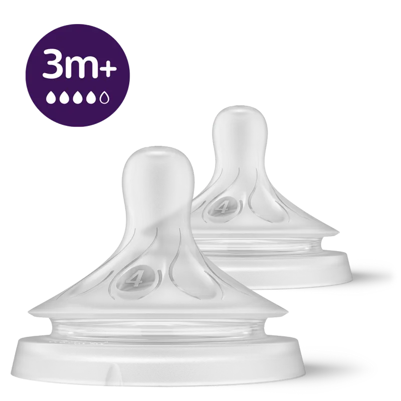 AVENT TETINE NATURAL 3M+ 2 PIECES  SCF043/27