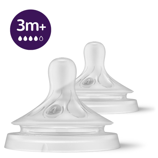 AVENT TETINE NATURAL 3M+ 2 PIECES  SCF043/27