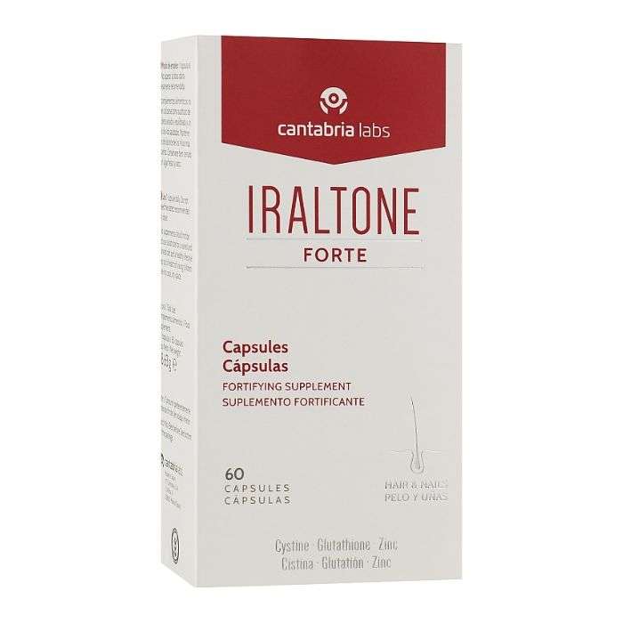 Iraltone Forte 60 Capsules – Complément Antichute Cheveux & Ongles