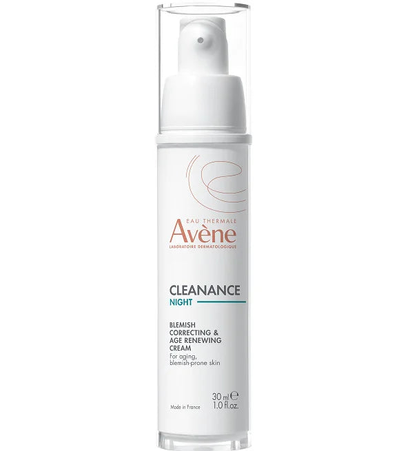 Avène Cleanance Women Soin de Nuit 30ml – Anti-imperfections & Anti-âge