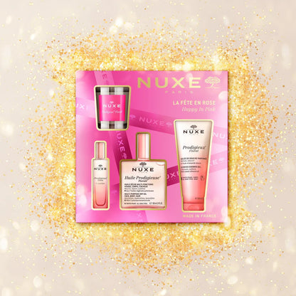 NUXE Coffret HUILE PRODIGIEUSE Noël La Fête en Rose
