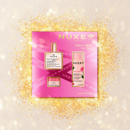 NUXE Coffret HUILE PRODIGIEUSE Noël Rose A l'Infini