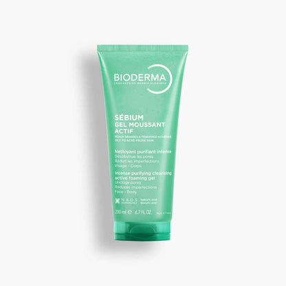 BIODERMA SEBIUM GEL MOUSSANT ACTIF T 200 ML