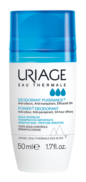 URIAGE DEODORANT PUISSANCE3 ROLL-ON 50 ML