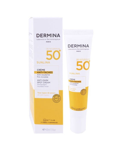 DERMINA SUNLINA CREME ANTI  TACHES SPF50 40ml