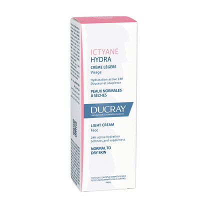 Ducray Ictyane Hydra Crème 40ml – Hydratation Quotidienne Peaux Normales