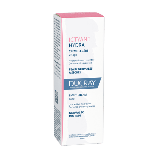 Ducray Ictyane Hydra Crème 40ml – Hydratation Quotidienne Peaux Normales