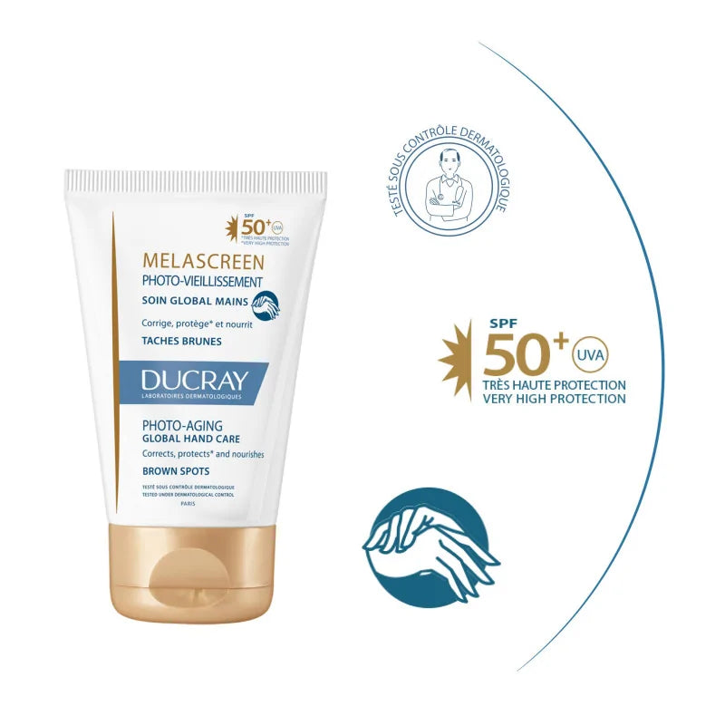 Ducray Melascreen Crème Mains SPF 50 50ml – Protection & Anti-taches