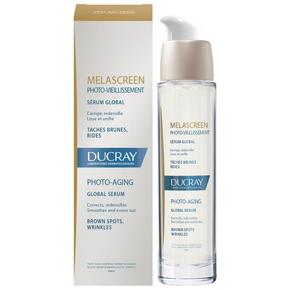 DUCRAY MELASCREEN SÉRUM GLOBAL 30mL – Concentré Anti-taches & Anti-oxydant
