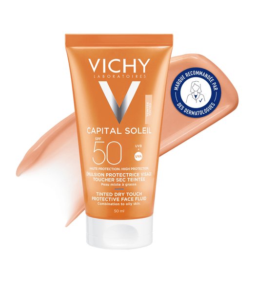 Vichy Capital Soleil Crème Toucher Sec Teintée SPF50+