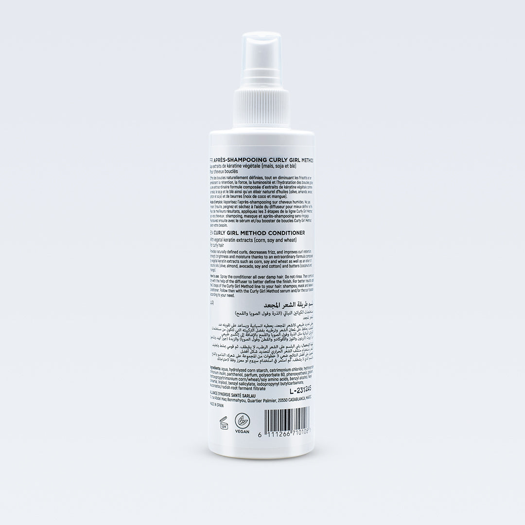 DCAP Après-Shampooing Sans Rinçage Curly Girl Method 250 ml