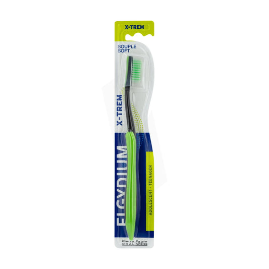 Elgydium Xtrem Fluo Souple – Brosse à Dents Fluo Douce