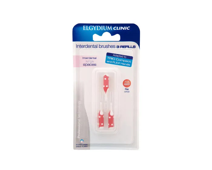 Elgydium Clinic Brosse Recharge 3mm B3 – Pack Recharge