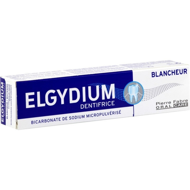 Elgydium Dentifrice Blancheur – Émail Éclat et Soin