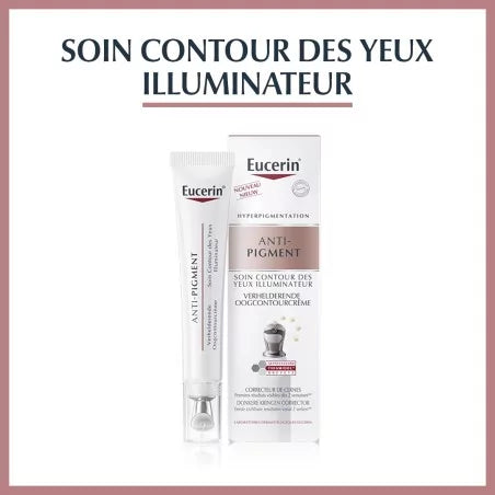 Eucerin Anti-Pigment Contour des Yeux 15ml – Correcteur Cernes & Taches Brunes