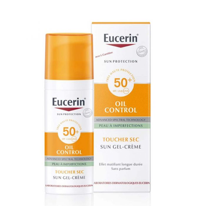 EUCERIN ECRAN OIL CONTROL  TOUCHER SEC GEL CREME SPF50+ 