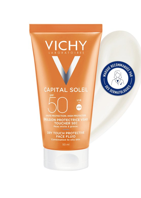 Vichy Capital Soleil Crème Toucher Sec SPF50+ 