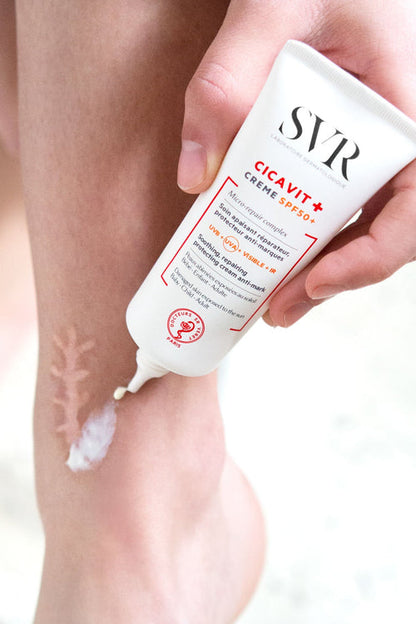 SVR Cicavit+ Crème SPF50+ 40 ml – Réparatrice Anti-UV