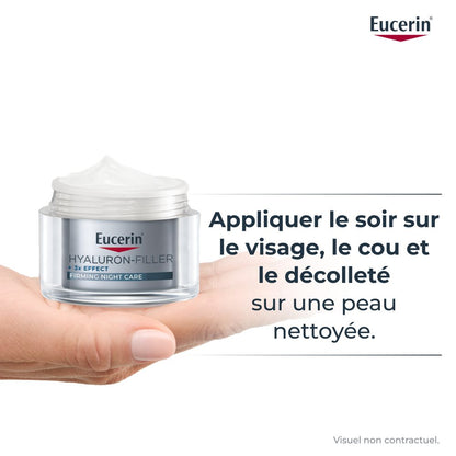 Eucerin Hyaluron-Filler Crème de Nuit 50ml – Anti-Rides & Hydratation Intense